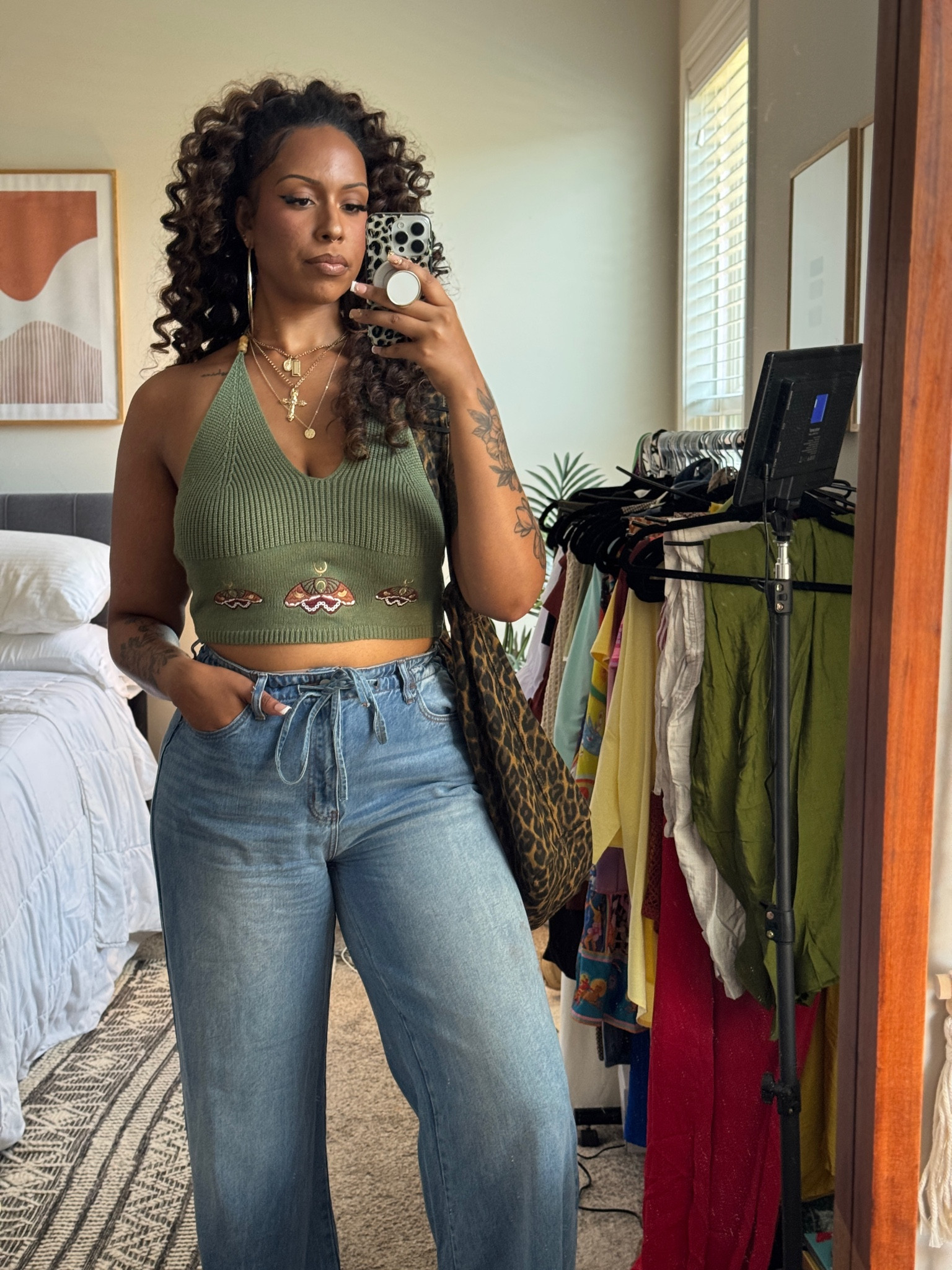 The jeans are from Fashion Nova

Beachfront Drapey Jeans 

Size 11

#LTKootd #LTKTall #LTKMidsize