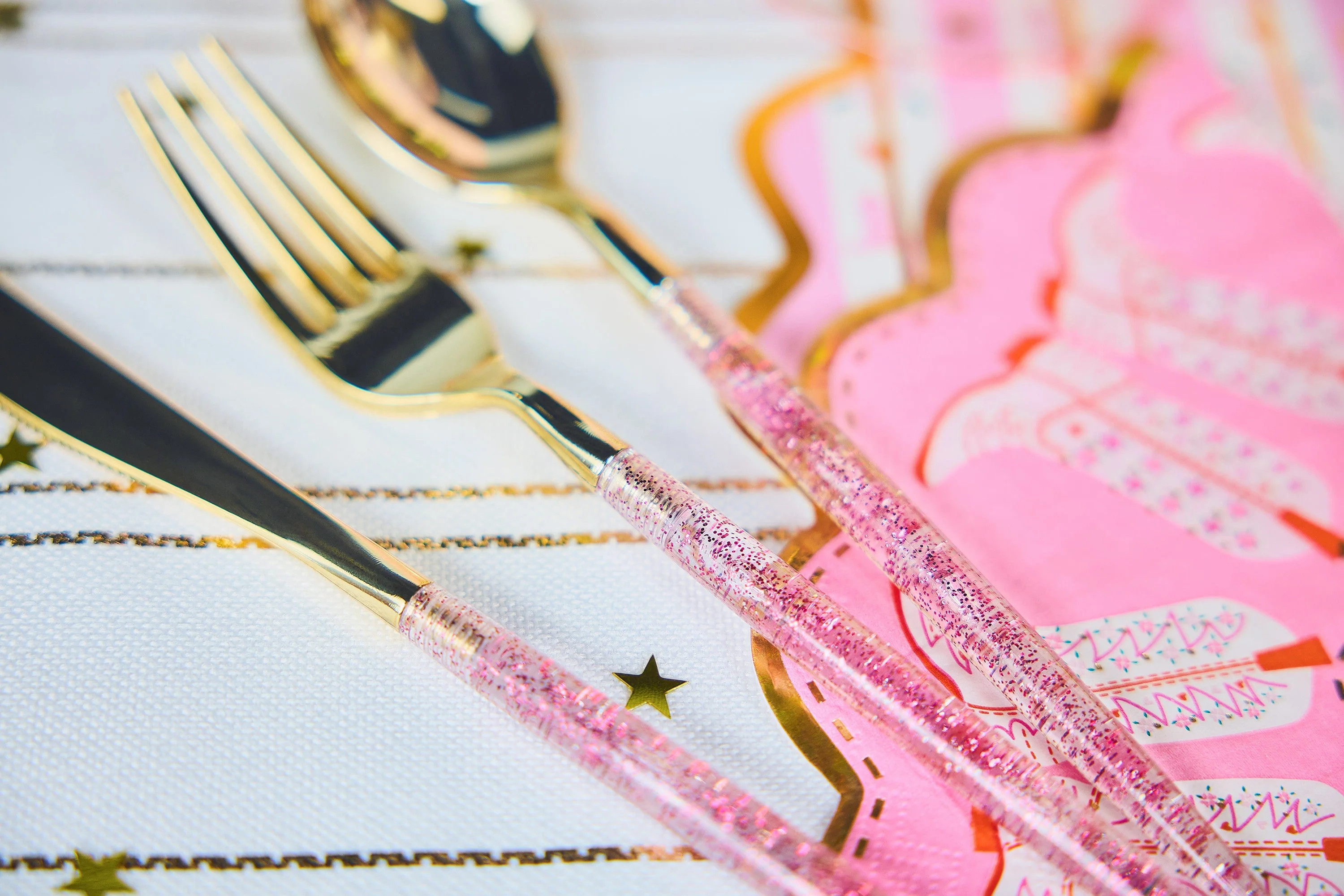 Better With Confetti Utensil Set | Packed Party | Packed Party