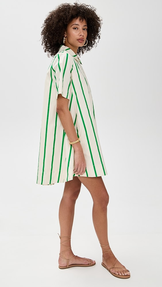 Striped Kaftan Mini Dress | Shopbop