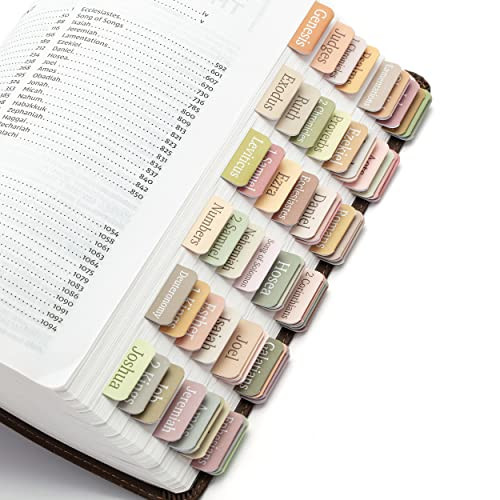 Mr. Pen- Bible Tabs, 75 Boho Theme Laminated Tabs for Women and Men, Study Bible Index, Book Labe... | Amazon (US)