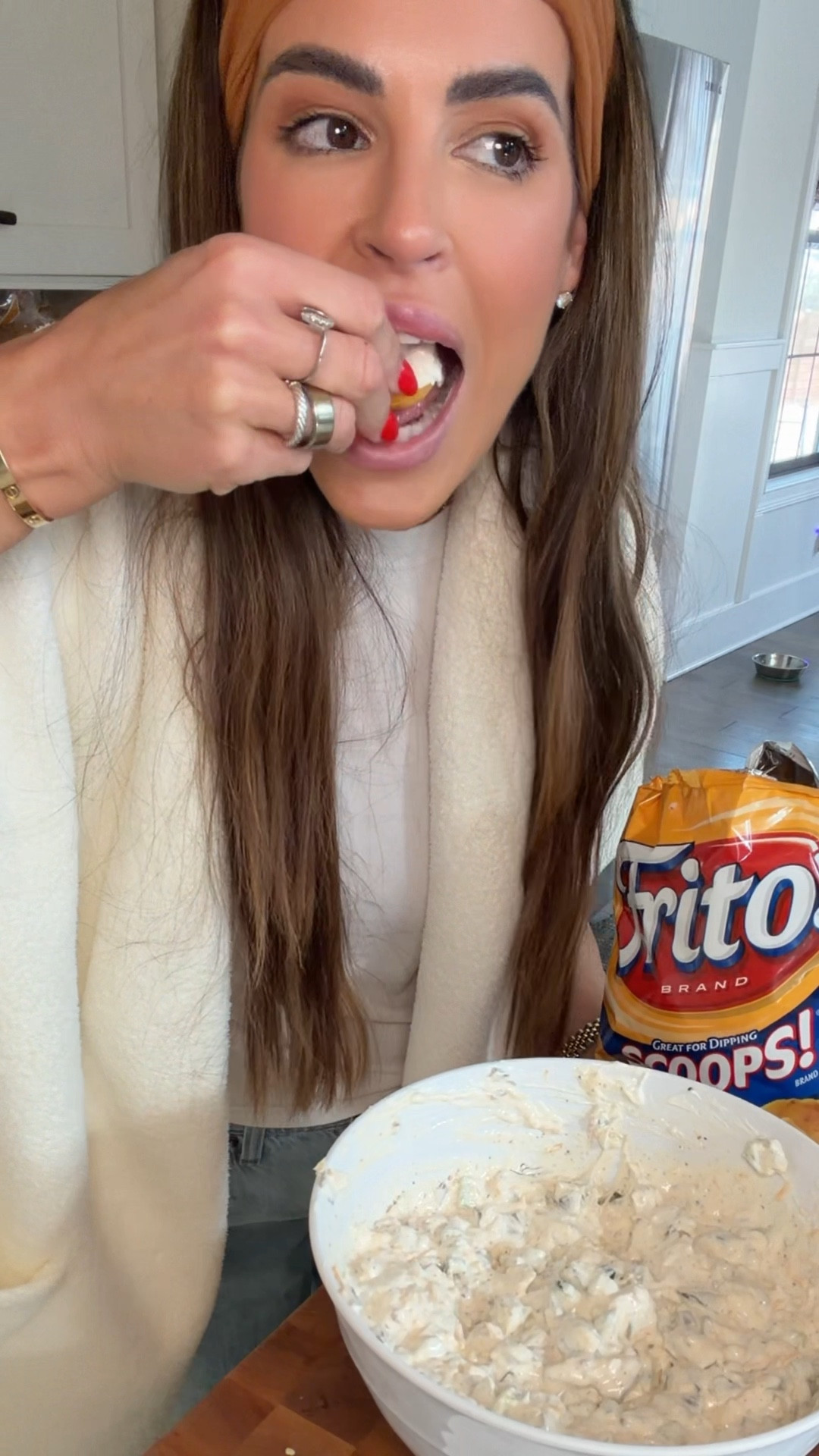 The VIRAL pickle dip!!! Perfect I. Time
For the Super Bowl 

#LTKdayinmylife #LTKstorytime