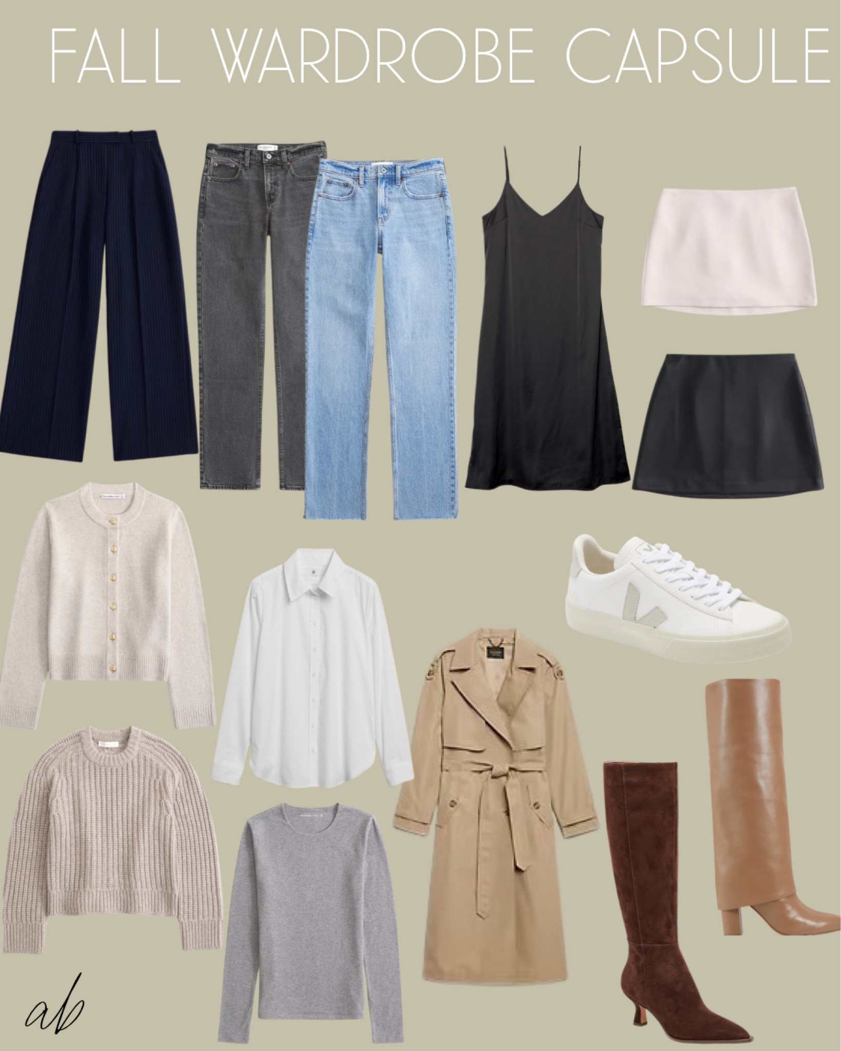 Fall wardrobe capsule my picks 

#LTKFindsUnder100 #LTKFindsUnder50 #LTKSeasonal