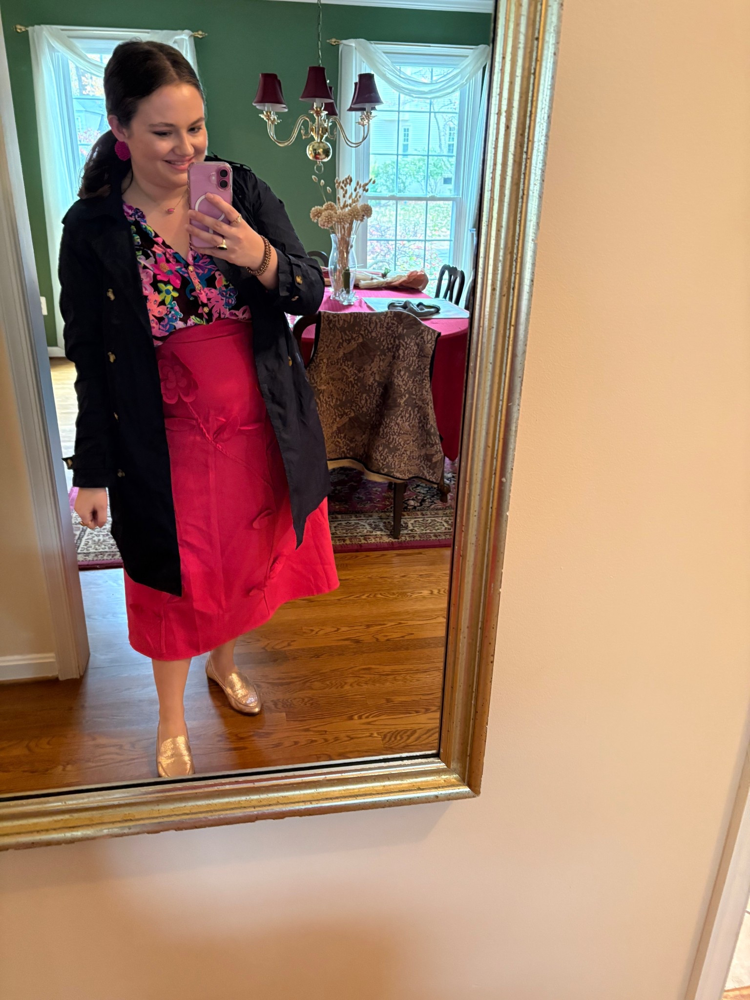 November 14, 2025 OOTD!

Appliqué Skirt • Pink Skirt • Midi Skirt • Pink Midi Skirt • Lilly Pulitzer • Lilly Pulitzer Blouse • Printed Top • Printed Blouse 

#LTKMidsize #LTKPetite #LTKootd
