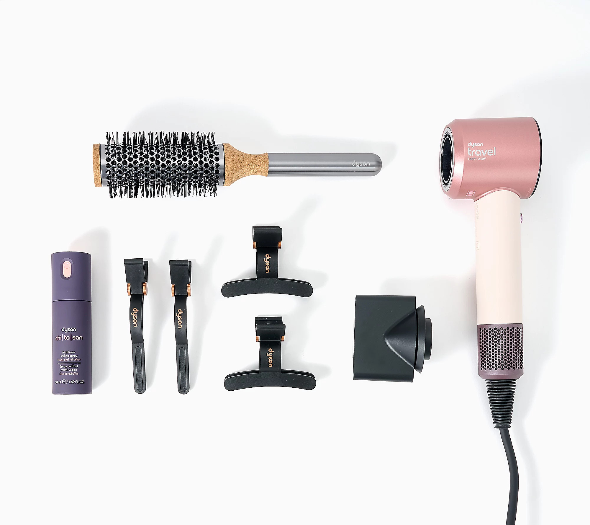 ShWk 6/29 Dyson Supersonic Travel + Home Hair Dryer w/Accesr | QVC