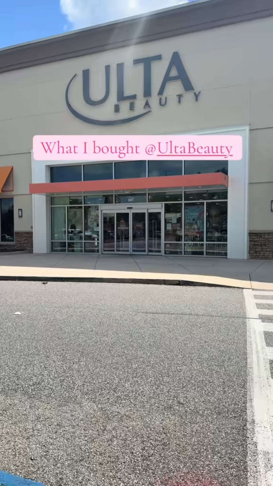 What I bought at @ulta today💕
