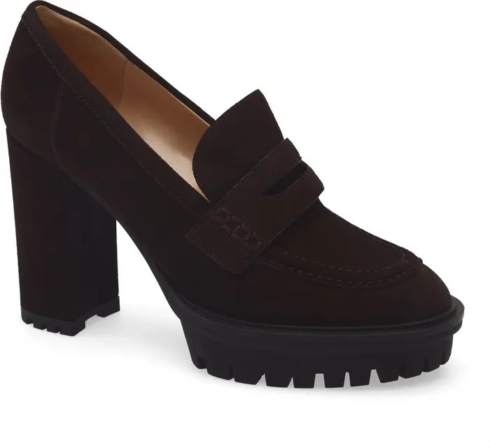 Gianvito Rossi Platform Loafer Pump (Women) | Nordstrom | Nordstrom