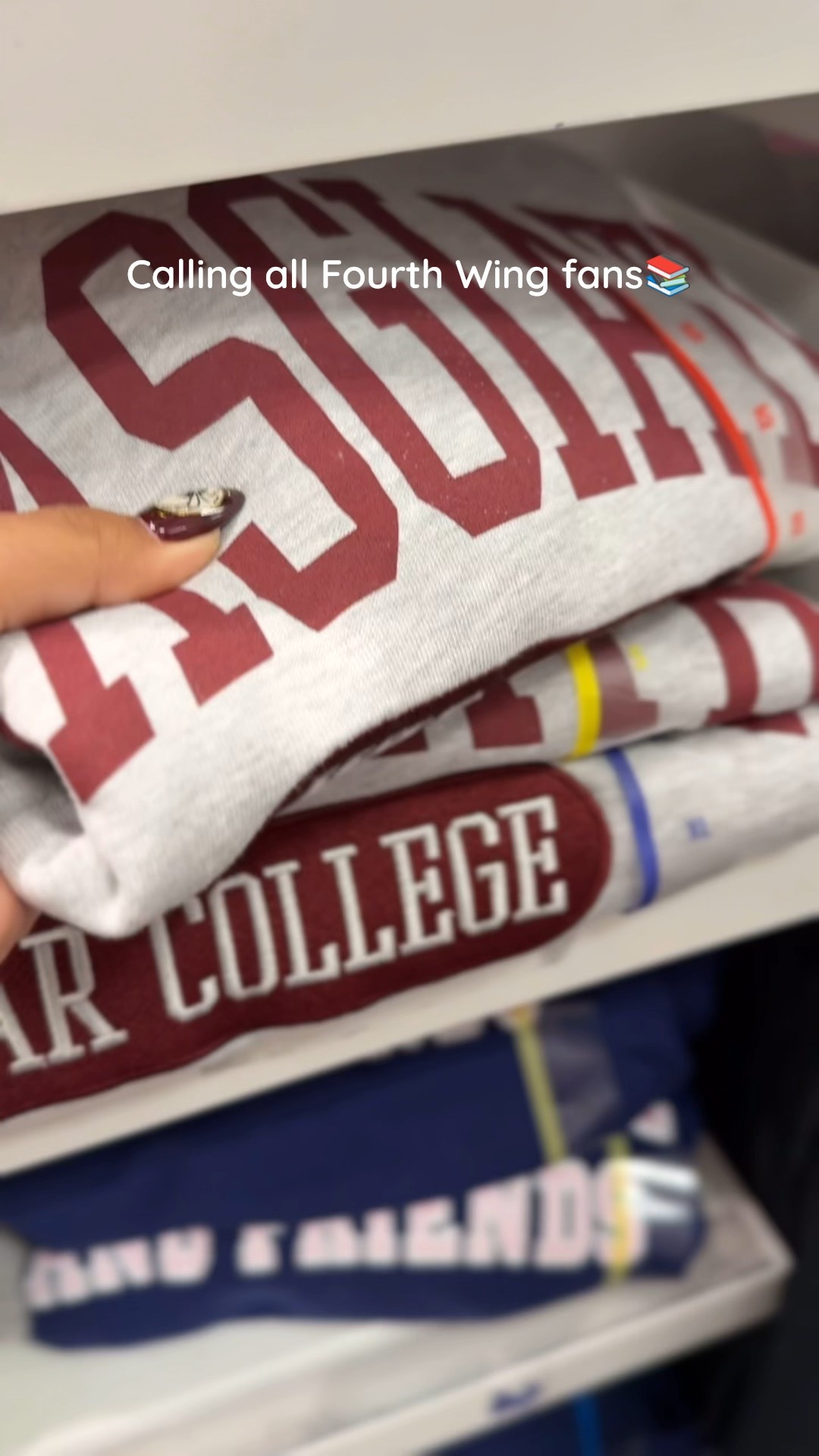 New Basgiath War College sweatshirt!

#LTKFindsUnder100 #LTKU #LTKStyleTip