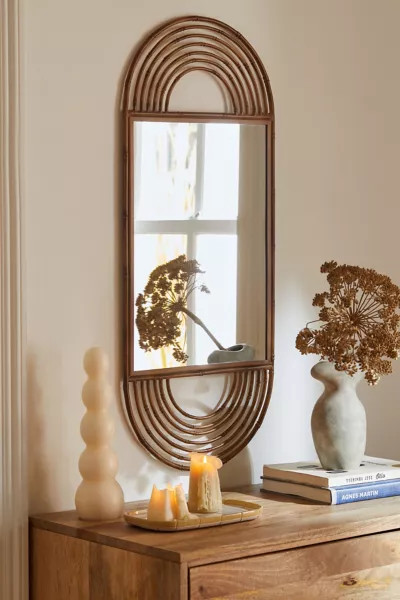 Bamboo Arch Wall Mirror | Urban Outfitters (US and RoW)