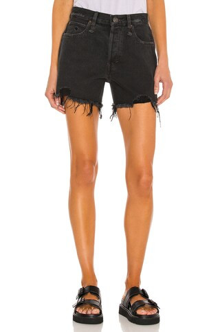 Free People Makai Cutoff Short in Washed Black from Revolve.com | Revolve Clothing (Global)