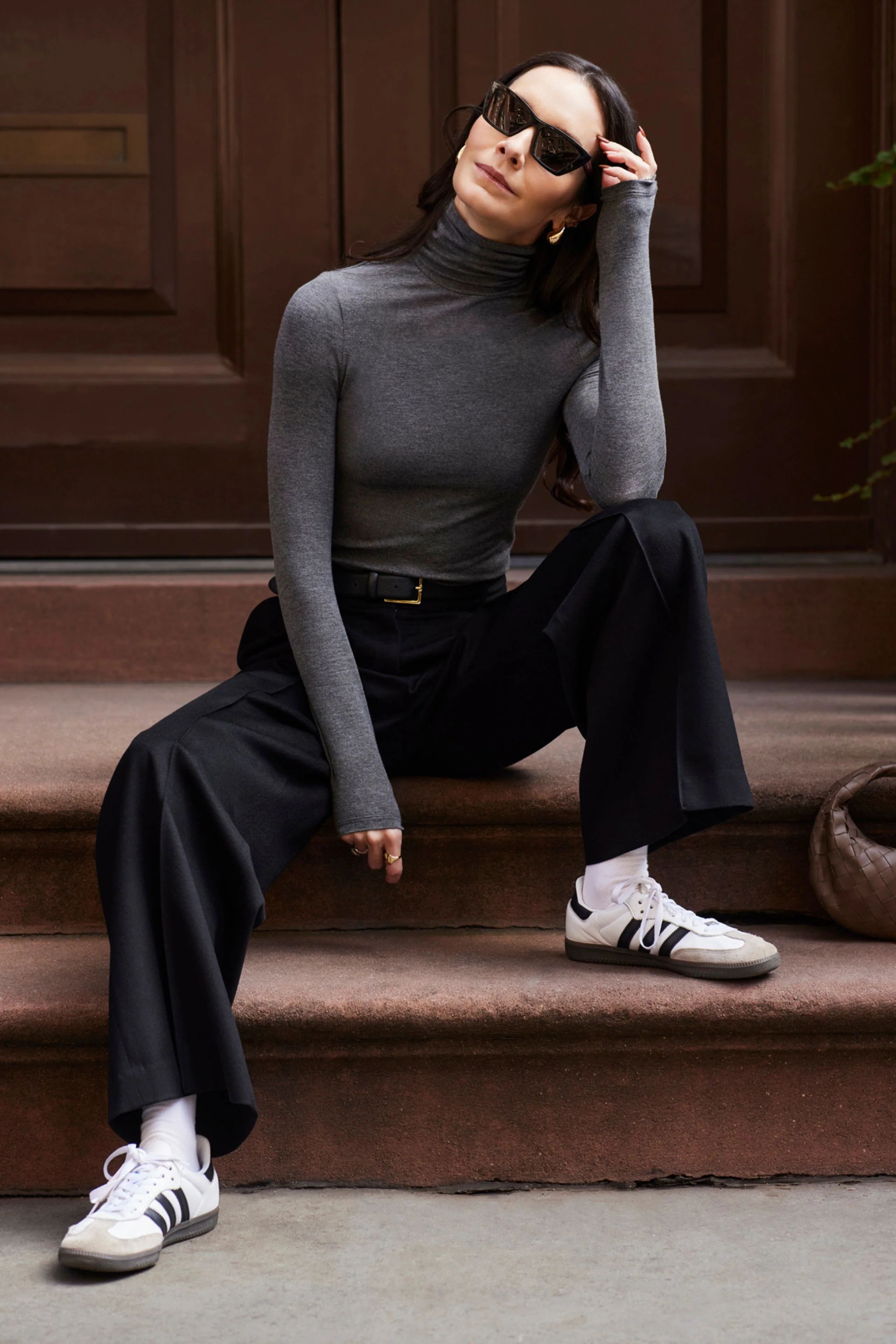 The Turtleneck In Charcoal | Sold Out NYC