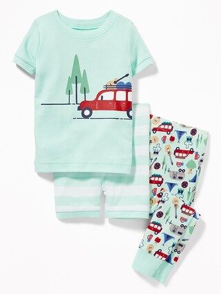 Camping-Graphic 3-Piece Sleep Set for Toddler & Baby | Old Navy US
