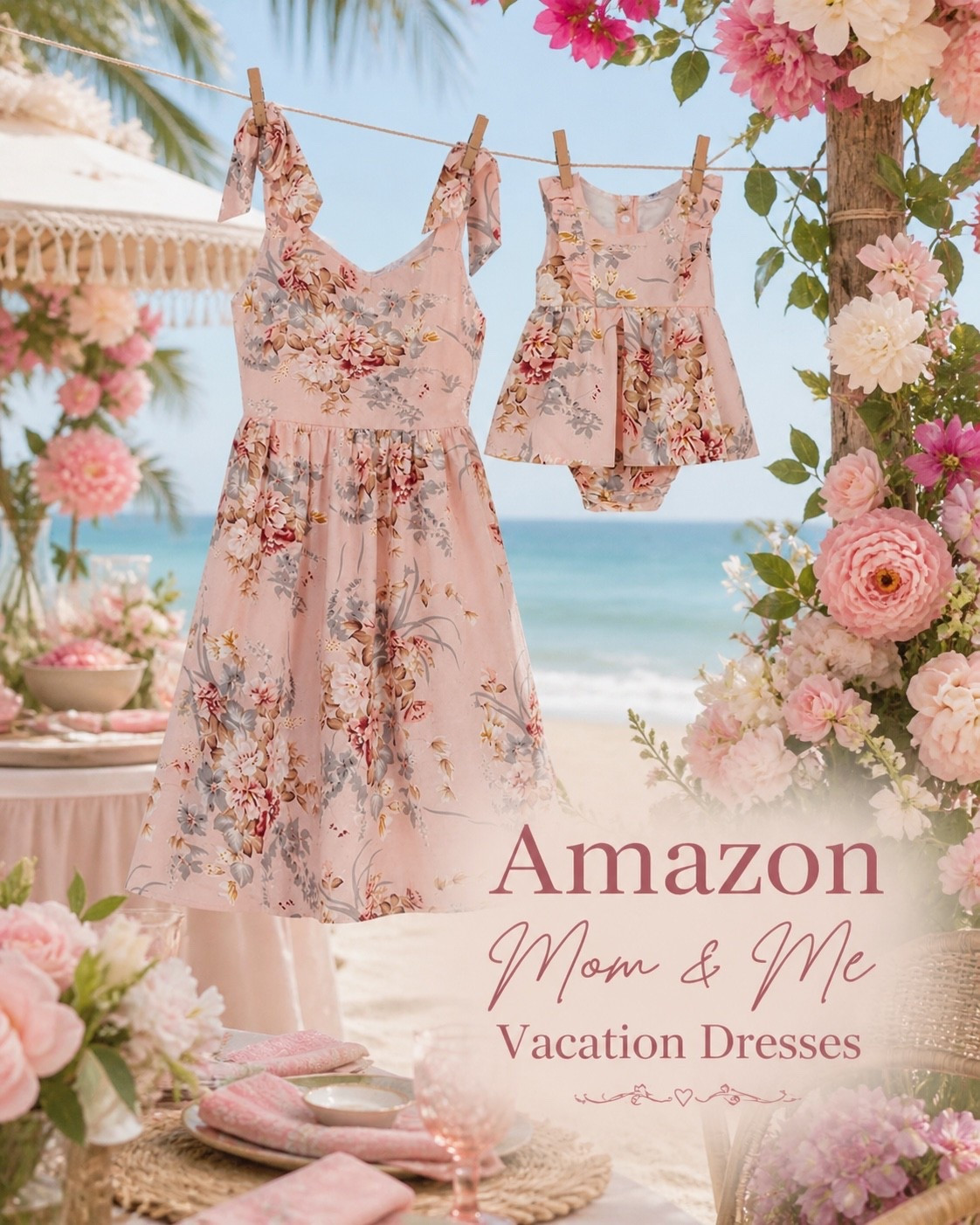 💕🌸💓🌸💕 sweet summer vacation dresses for mom and me 

#LTKBaby #LTKKids #LTKMothersDay