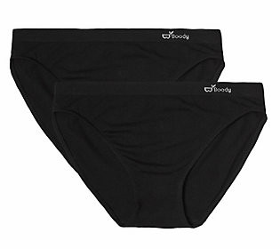 Boody Eco Wear Set of 2 Classic Bikini Panties | QVC