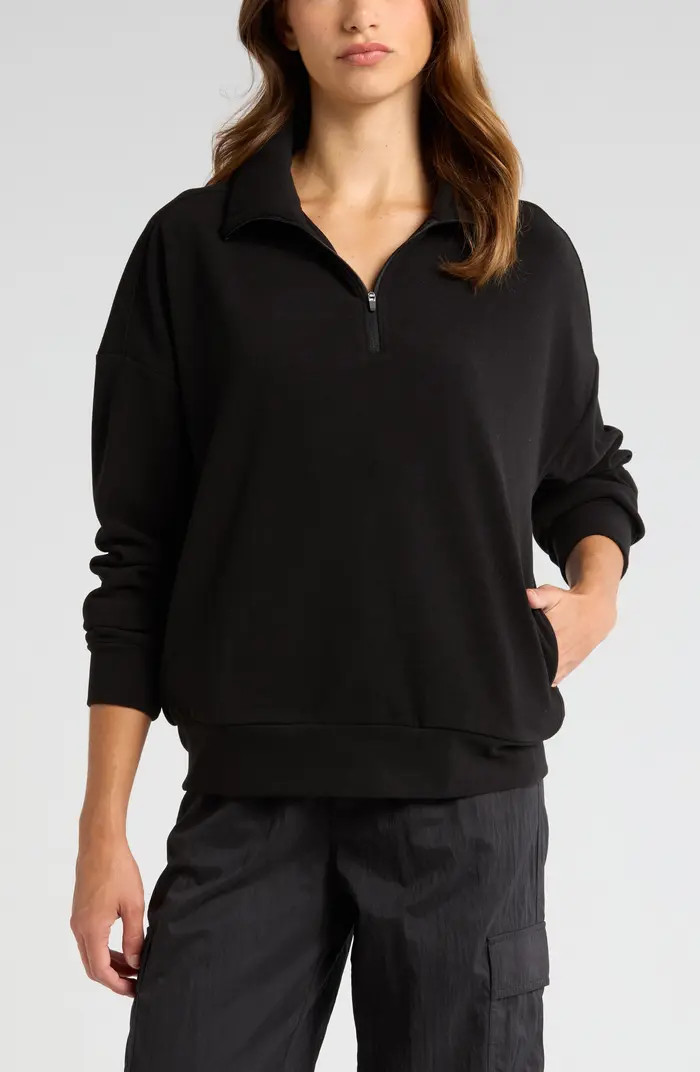 Cozy Soft Quarter Zip Sweatshirt | Nordstrom