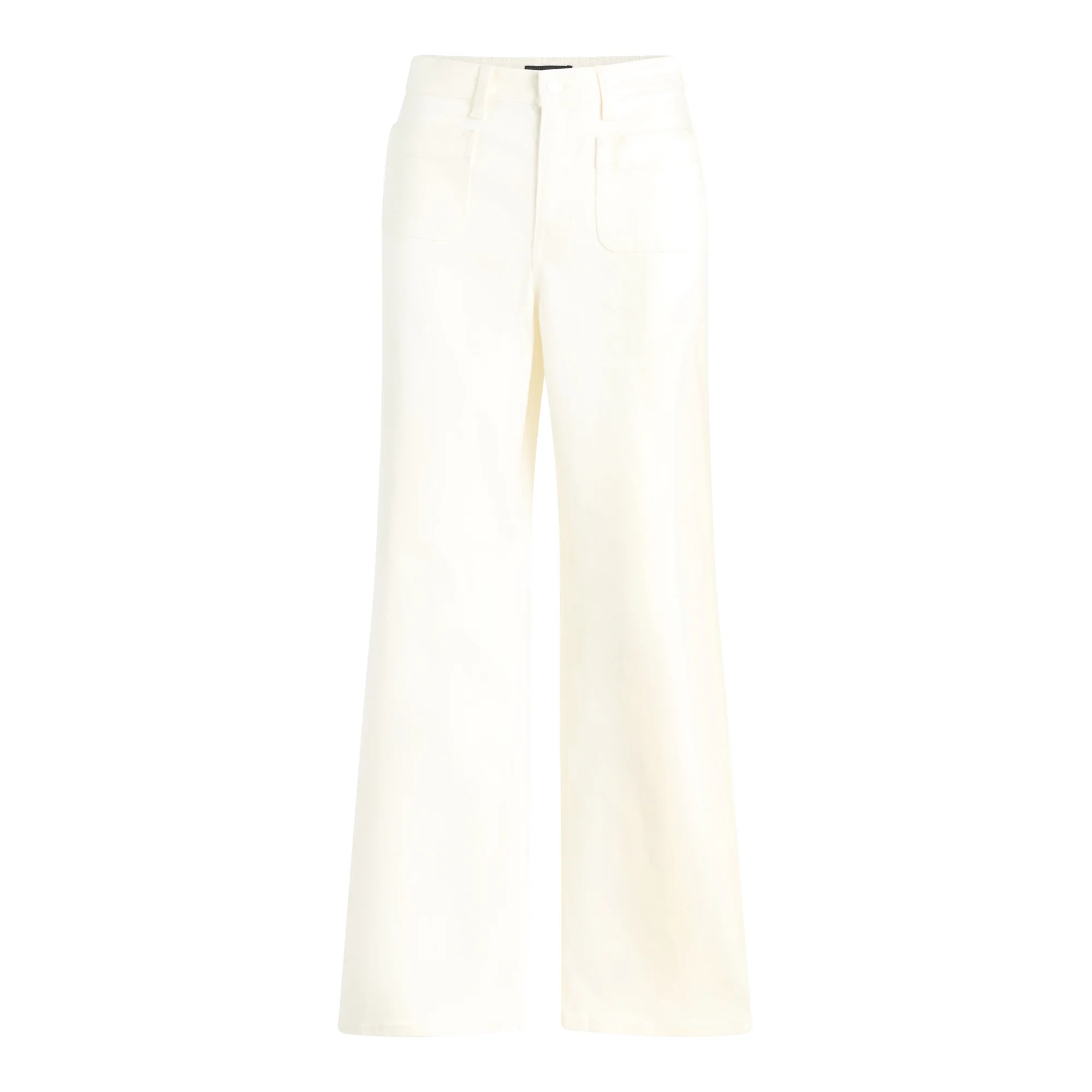 Free Assembly Women's and Women's Plus Wide Leg Jeans with Patch Pockets, 30", 32", and 34" Insea... | Walmart (US)