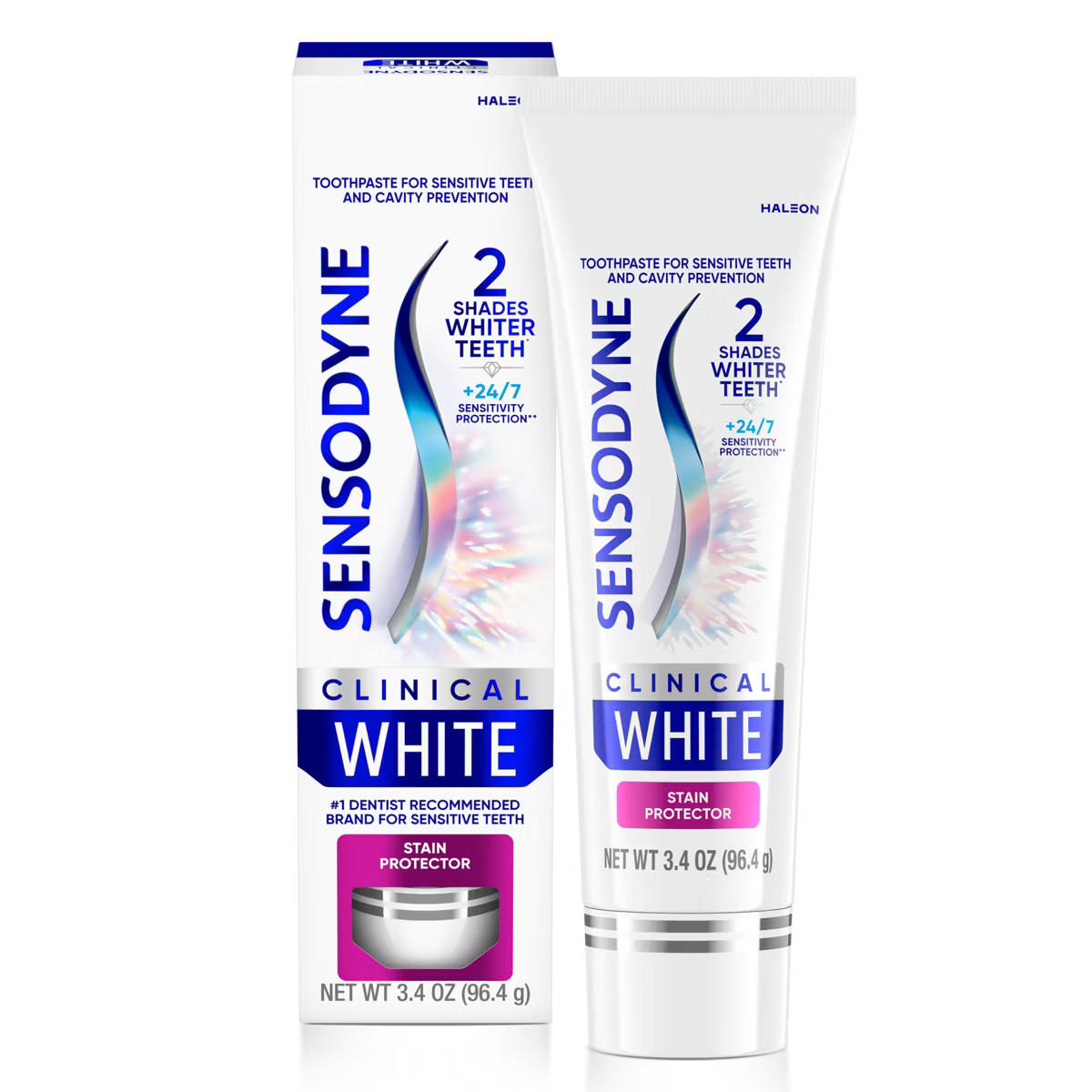 Sensodyne Clinical White Stain Protector Toothpaste - 3.4oz | Target