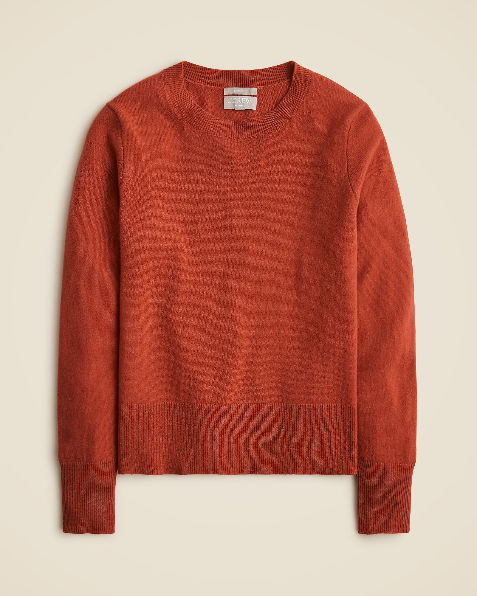 Cashmere classic-fit crewneck sweater | J. Crew US