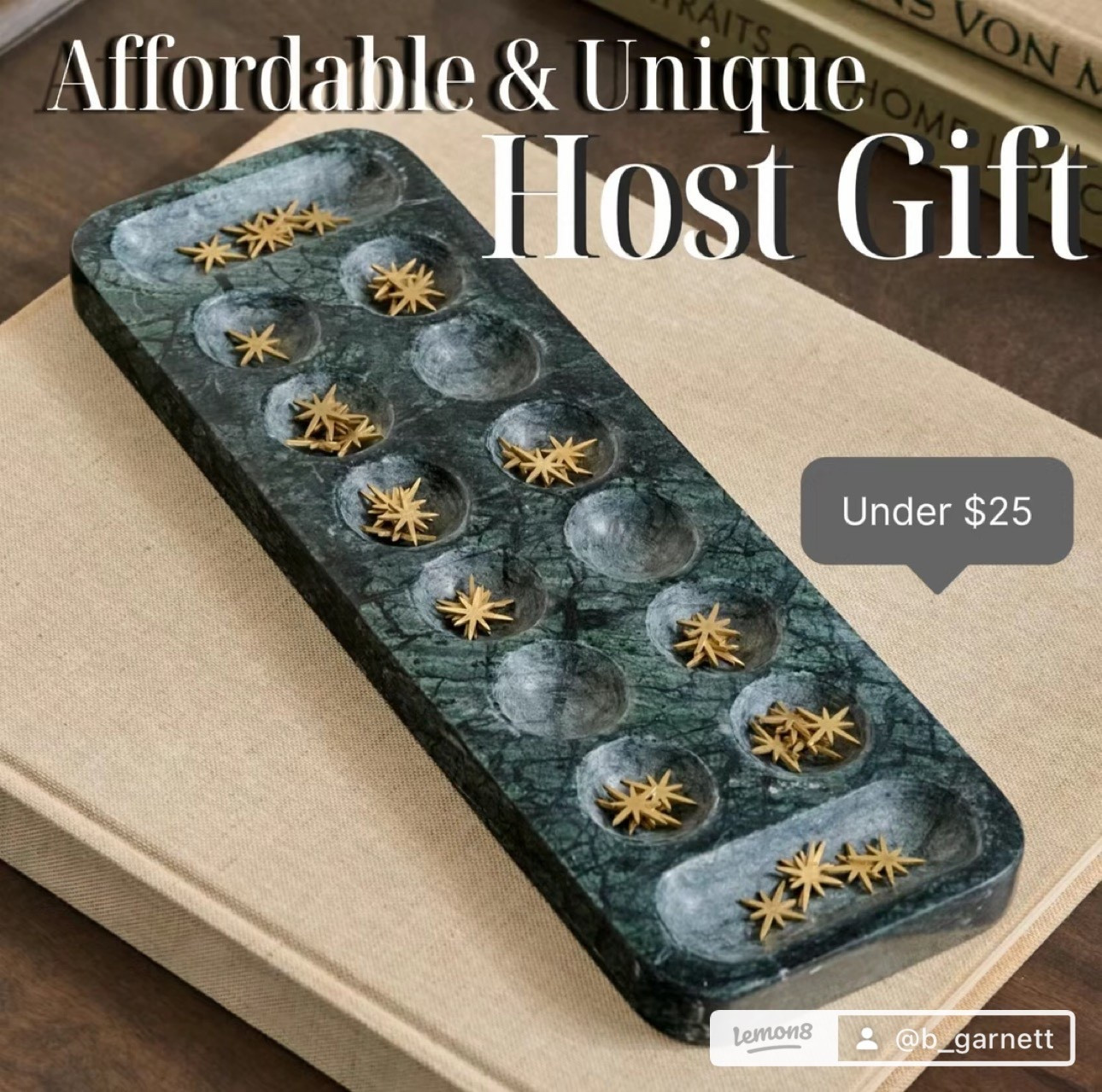 Excellent host gift idea 

Host gift | board games | green marble | hostess gift idea 

#LTKHome #LTKOver40 #LTKdayinmylife