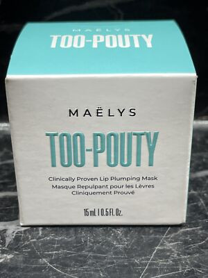 Maely's TOO- Pouty NEW Lip PlumpING MASK 0.5oz new | eBay US