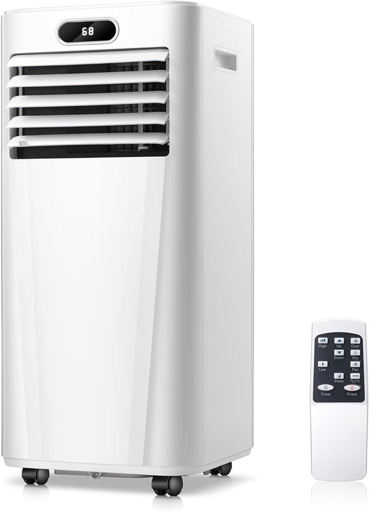 ZAFRO 8,000 BTU Portable Air Conditioners, Room Air Conditioner with Remote for Room up to 200 Sq... | Amazon (US)
