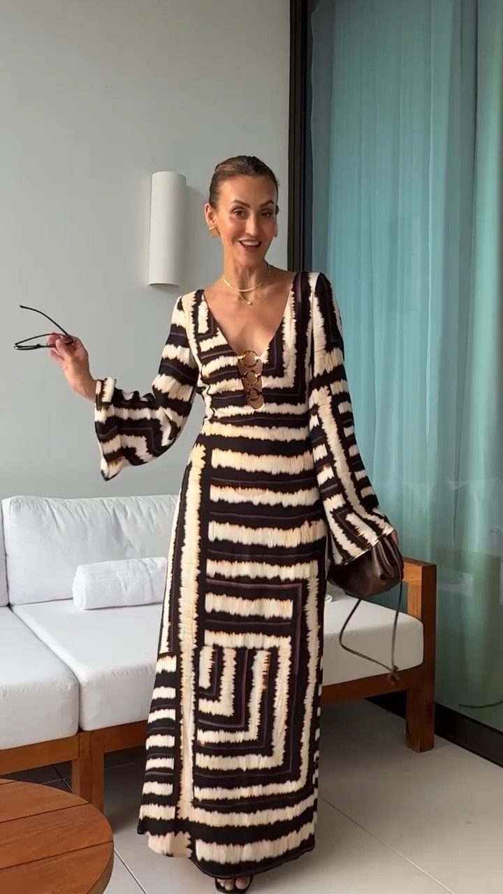 Grabbed this stunning dress in an XS! Linked similars- get it while you can!!🤎✨

#LTKStyleTip #LTKMostLoved #LTKTravel