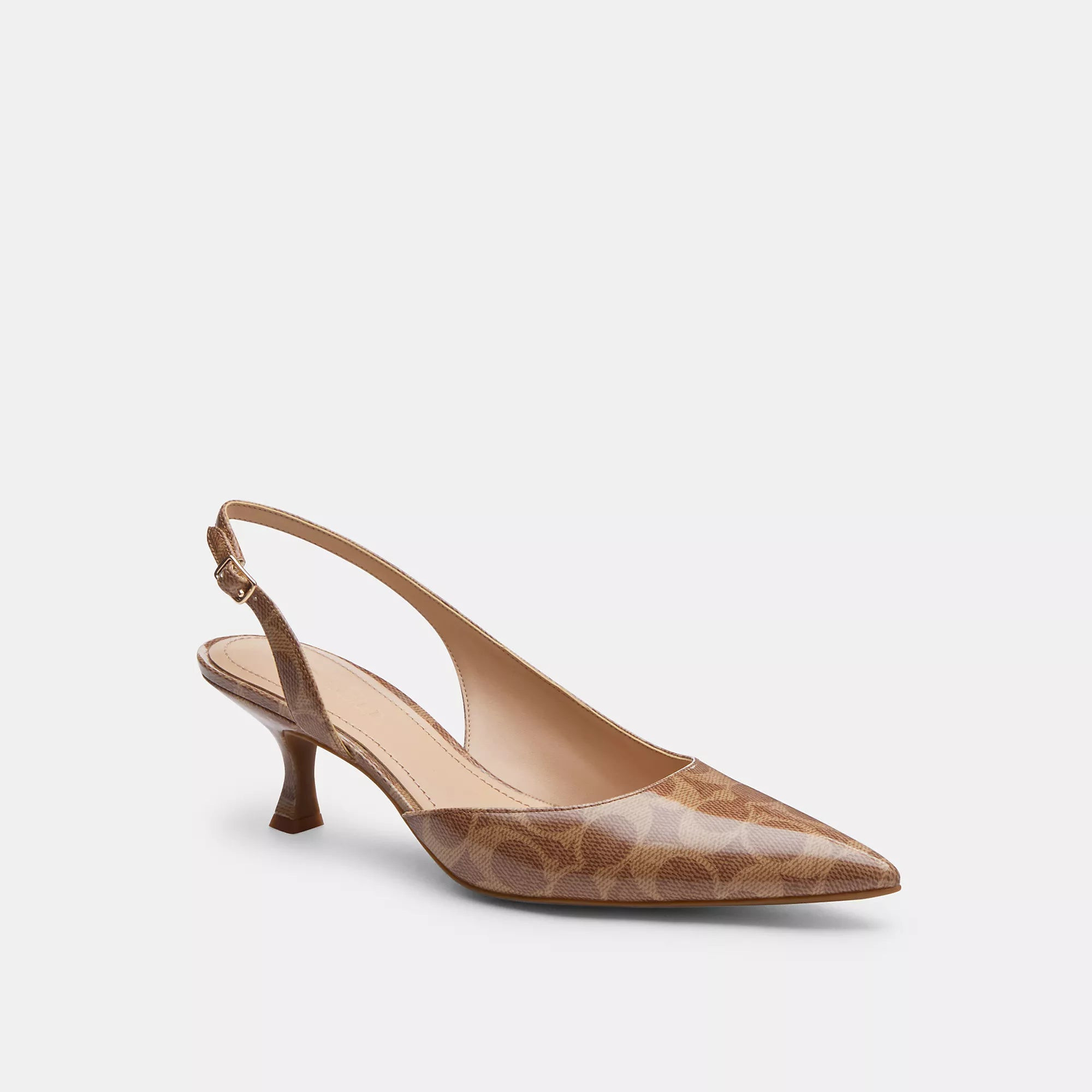 Coach Outlet Roxanne Pump In Signature Canvas | Shop Simon