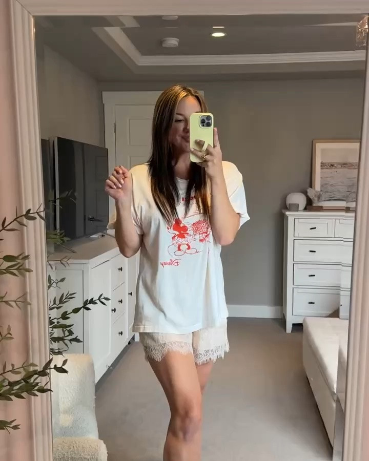 @Anthropologie has the cutest things right now for summer!! I’m obsessed with these lace shorts. I paired it with a graphic tee for a cute & casual look. Use code FERN20 at checkout for 20% off orders $100+ #anthropartner 

#anthro #tryon #haul #summerdress #dress #anthropology #clothinghaul #anthrohaul #anthrotryon #discount #sale

#LTKSaleAlert #LTKootd #LTKgrwm