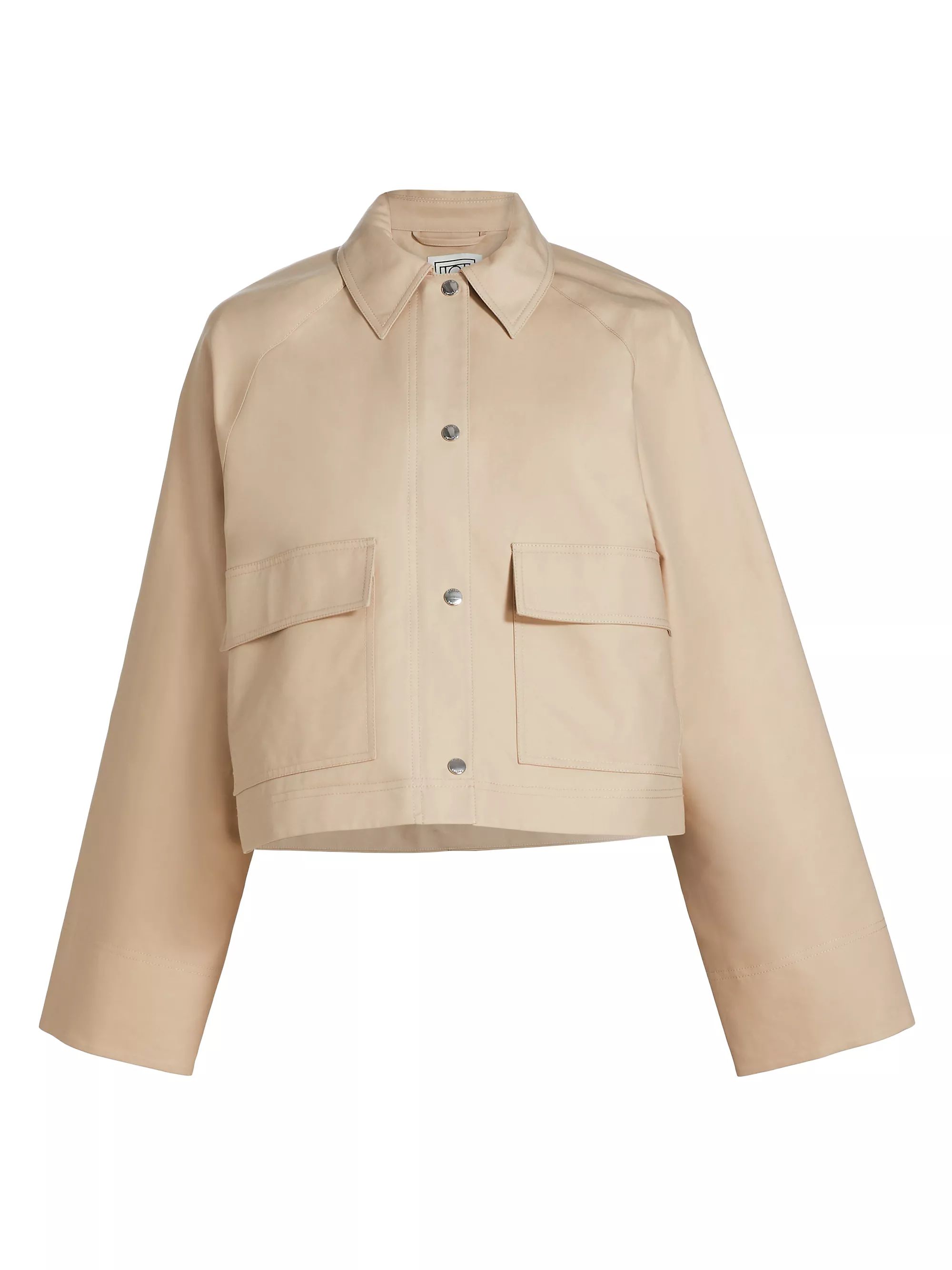 Cotton Crop Jacket | Saks Fifth Avenue