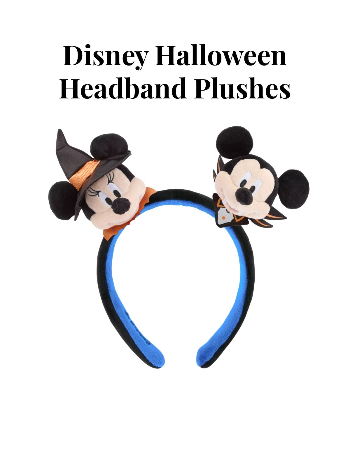 New Mickey and Minnie vampire headband plushes for Halloween 🧛🏻‍♂️

#LTKootd #LTKSeasonal #LTKTravel