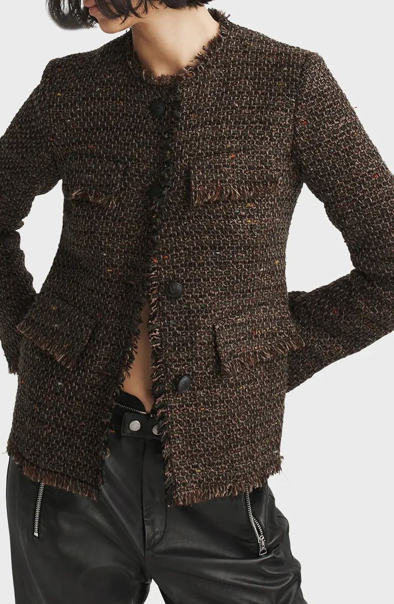 Ezra Linton Tweed Blazer | Nordstrom