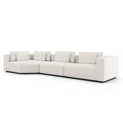 Ayton 155" Wide Revolution Performance Fabric Modular Sofa & Chaise | Wayfair Professional