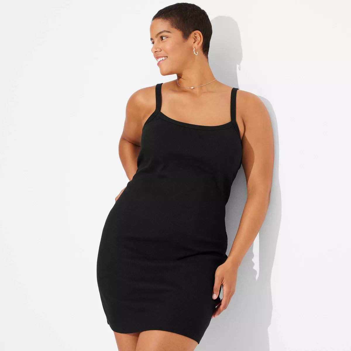 Women's Scoop Back Ribbed Mini Bodycon Dress - Wild Fable™ | Target