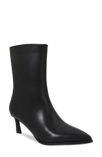 BERNESS Kitten Heel Bootie in Black at Nordstrom Rack, Size 9 | Nordstrom Rack