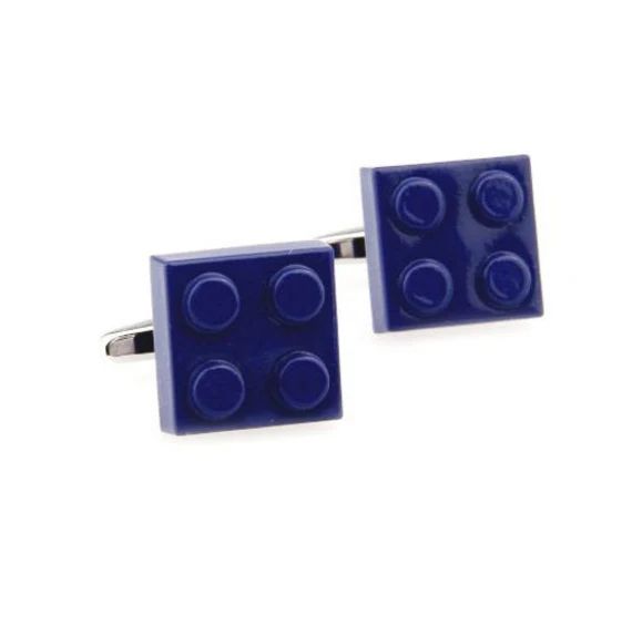 Lego Cufflinks - Blue-B30 - Free Gift Box | Etsy (US)