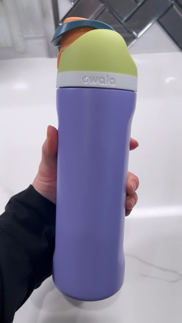 Owala Freesip 24oz Stainless Steel Water Bottle - Purpley