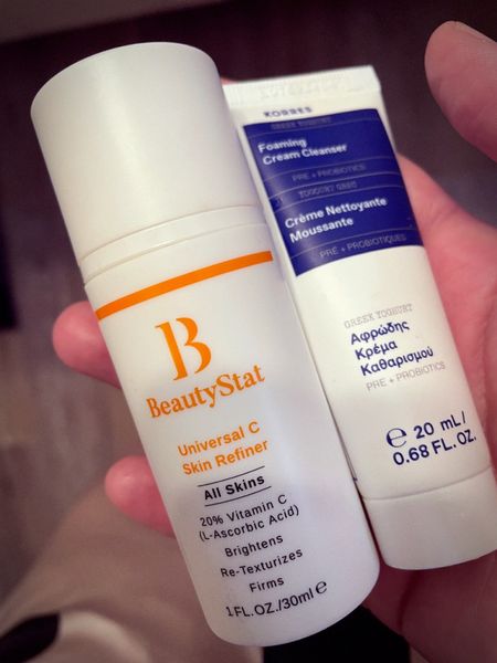 Amazing skincare I’m using right now! So so good! Beauty Stat Universal C Skin Refiner & Korres Foaming Cream Cleanser! 

#LTKbeauty
