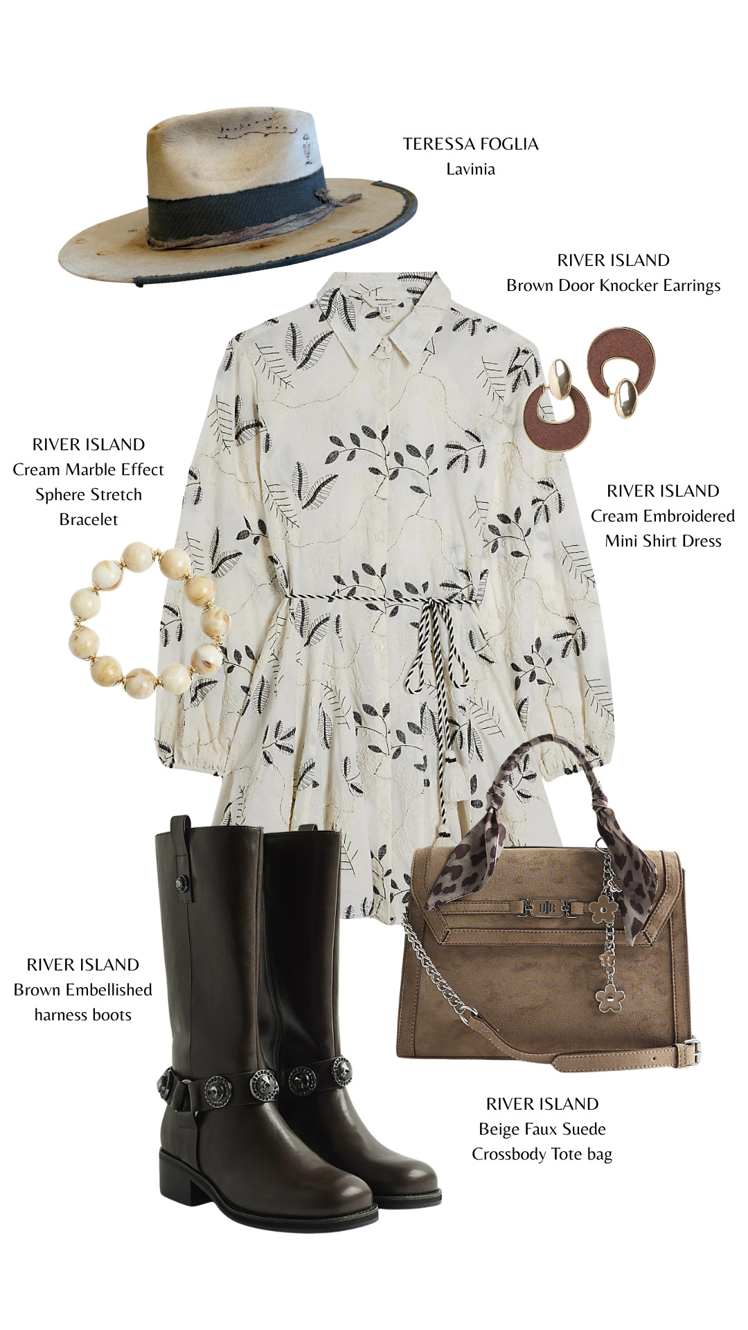 Soft western neutrals 🤍🤎

An embroidered mini, statement hat, and bold harness boots—romantic meets rugged with effortless charm.

#WesternStyle #ModernCowgirl #NeutralPalette #ShirtDress #HarnessBoots #WesternChic #EverydayWestern #BohoWestern #EffortlessEdge
 

 #LTKootd #LTKU #LTKTravel