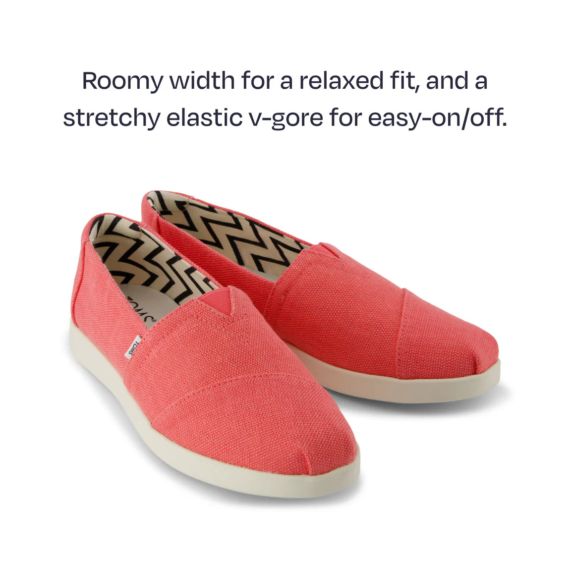Alpargata Plus Sunset Coral Heritage Canvas | Toms EMEA