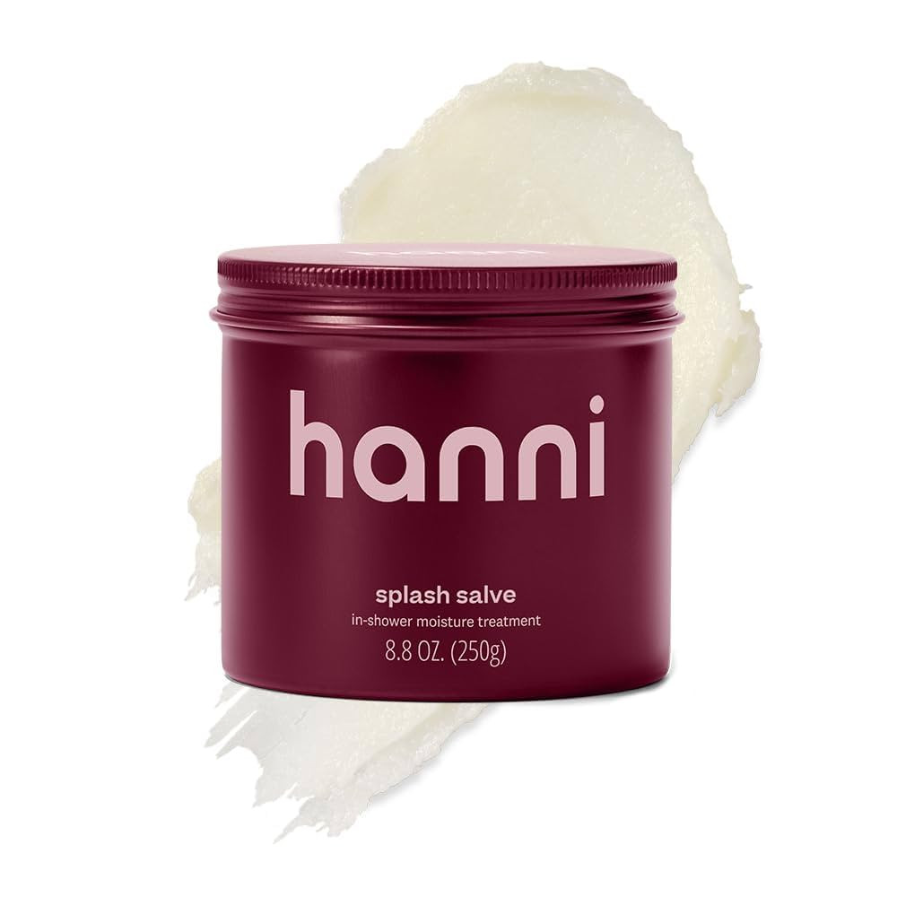 HANNI Splash Salve Body Mask, In-Shower Moisturizer with Coconut, Jojoba, Shea Butter & Glycerin,... | Amazon (US)