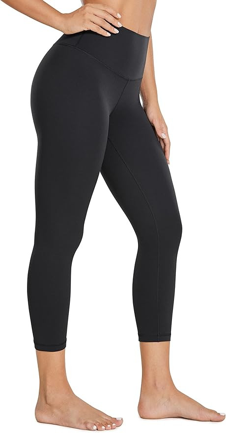 CRZ YOGA Womens Butterluxe High Waisted Lounge Capri Leggings 17'' / 19'' / 23'' - Workout Butter... | Amazon (US)