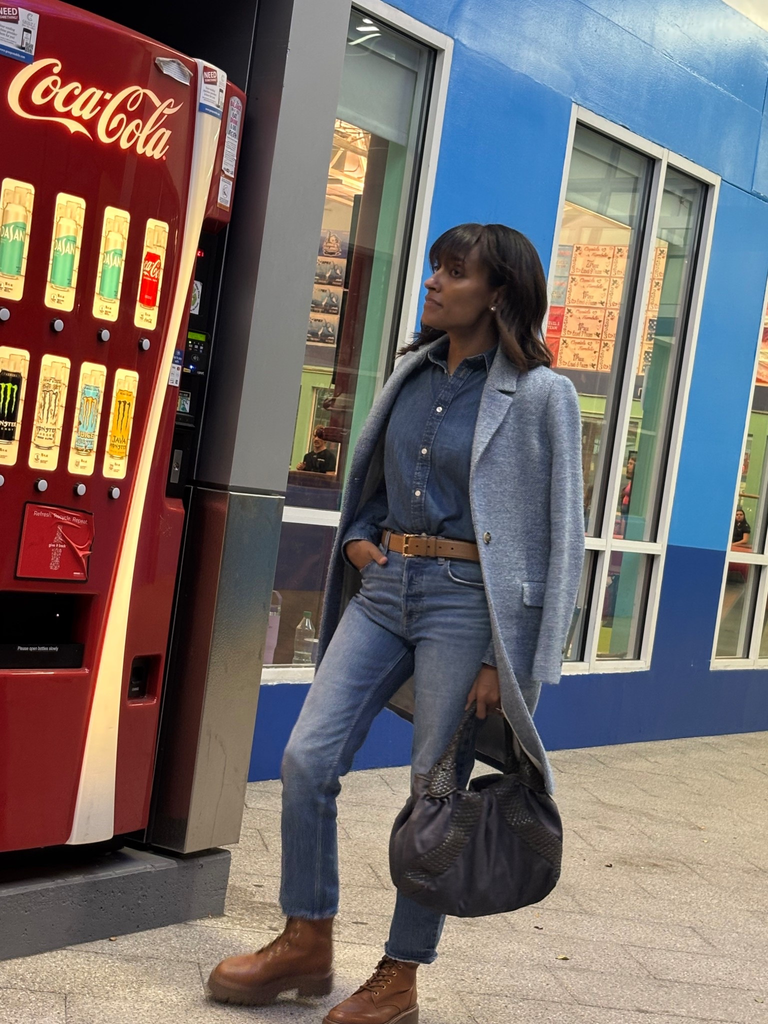 Just me and my fall outfit… and a vending machine that totally matches the vibe!

#LTKStyleTip #LTKItBag #LTKShoeCrush