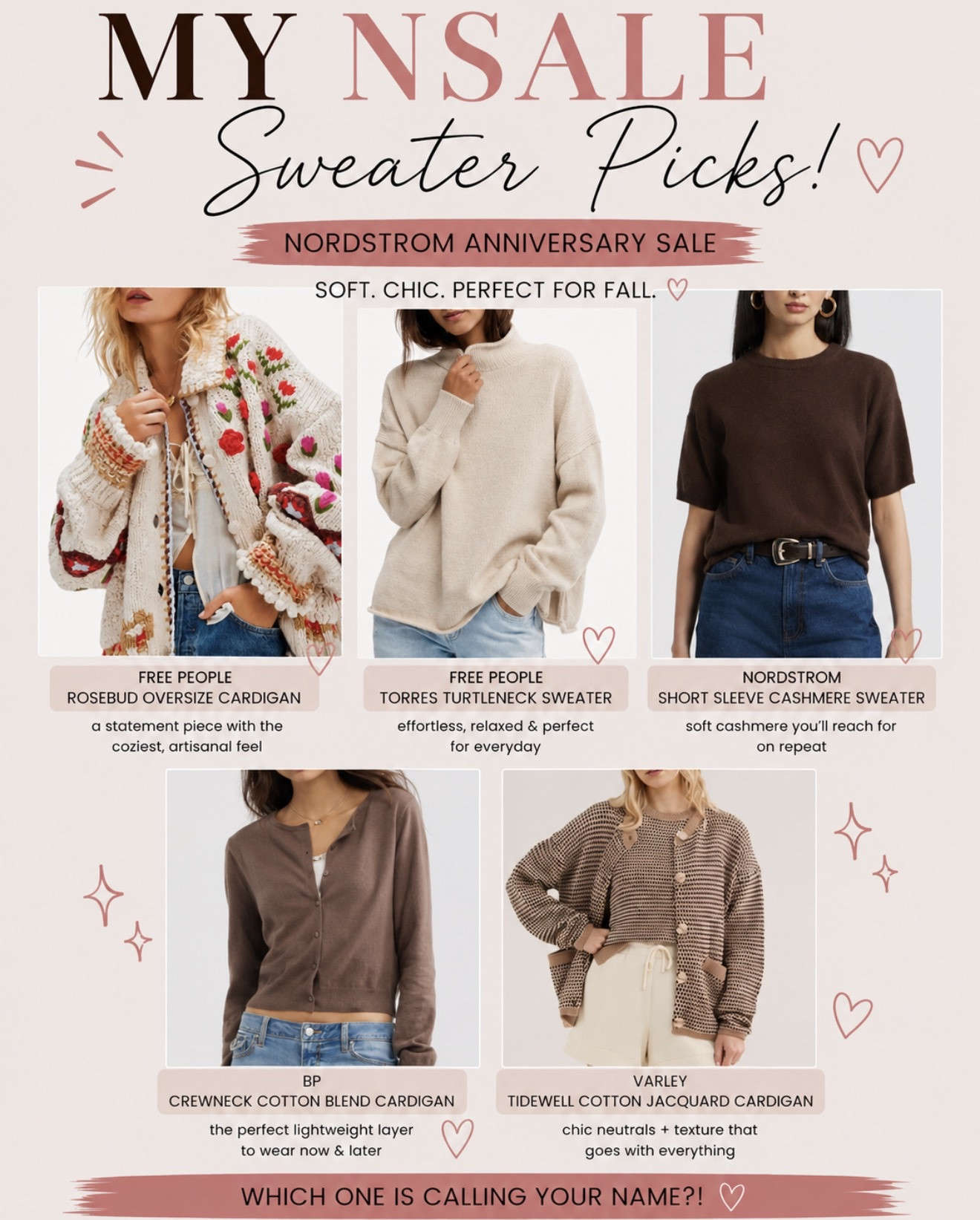 Nordstrom anniversary sale sweaters 🍂

#LTKootd #LTKOver40 #LTKSaleAlert