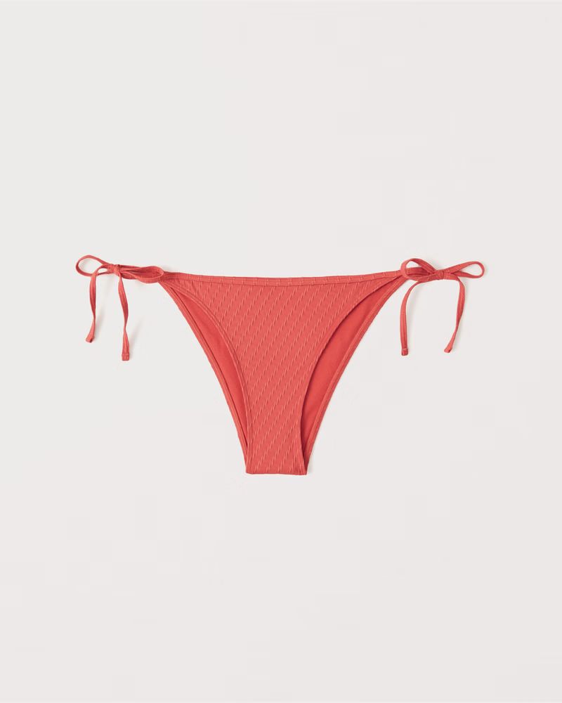 High-Leg Side-Tie Cheeky Bottoms | Abercrombie & Fitch (US)