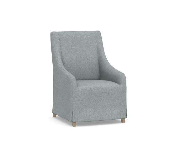 York Slipcovered Dining Chair | Pottery Barn (US)