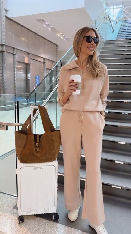 Amazon travel set
Loving this set, super comfy, elegant, and stylish. Fits true to size and I’m wearing size small 
Travel outfit 
Airport outfit 
Cozy set
Cozy travel outfit 
Travel essentials

#LTKootd #LTKTravel #LTKOver40