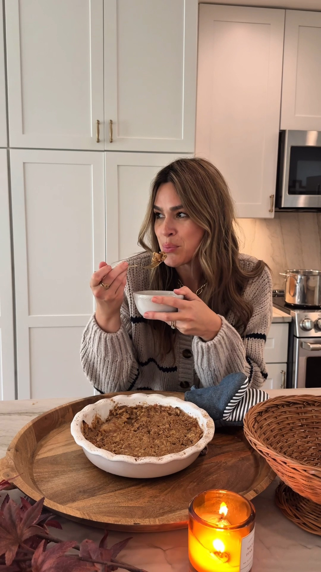 The gluten free apple crisp recipe I’m asked to make on repeat every Fall! 

Recipe on my blog andimans.com or check out Instagram!

Top it off with come vanilla icecream or whipped cream!! Yummo! 😋 

#applecrisp #fallrecipes #fallbaking

#LTKSeasonal #LTKfoodie #LTKHome