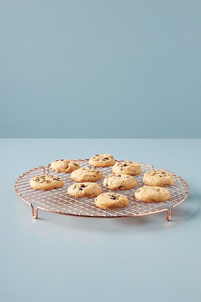 Copper-Plated Cooling Rack | Anthropologie (US)