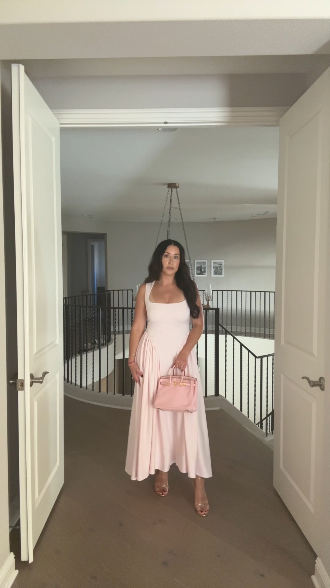 I always feel so elegant and feminine when I wear this dress. The stretchy material makes it comfortable and falls perfectly over the body’s natural curves 

#LTKParties #LTKMidsize