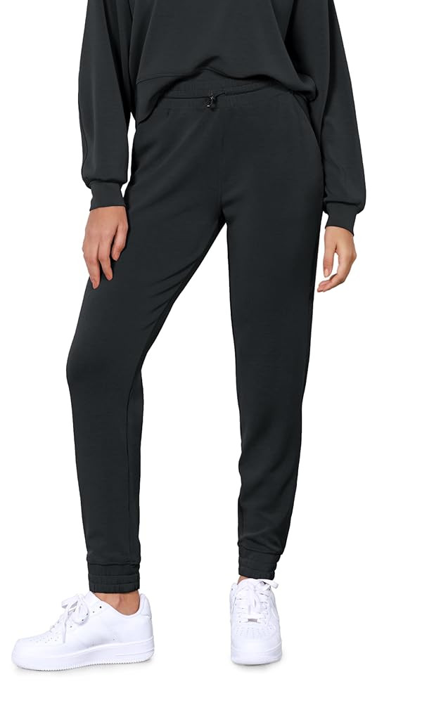 ODODOS Women's Modal Soft Jogger Pants with Pockets Adjustable Shockcord High Waist Sweatpants Ca... | Amazon (US)