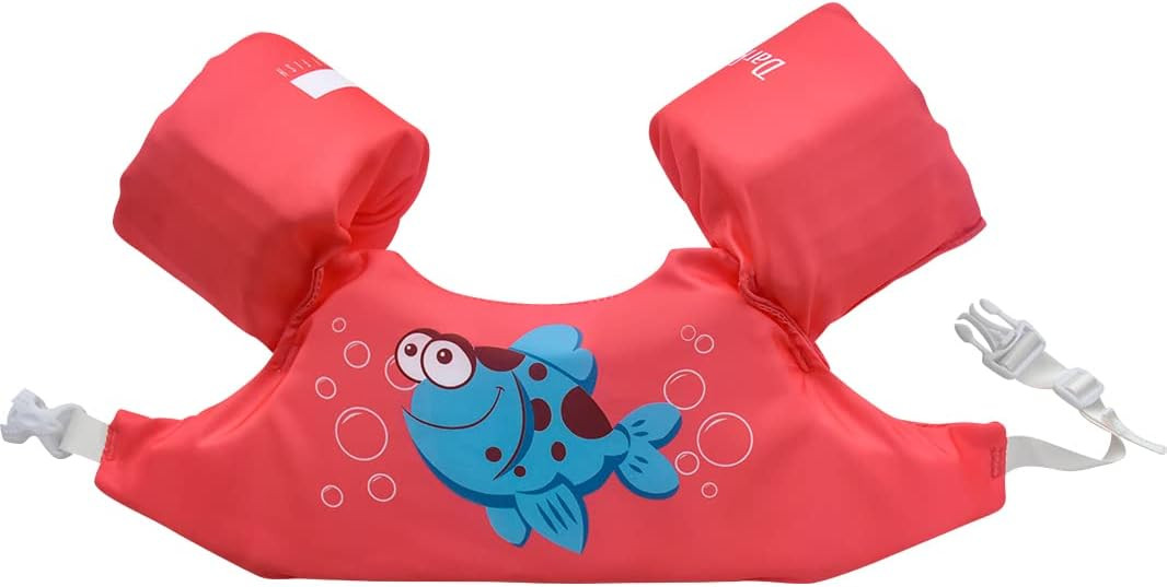 Toddler Floaties, Swim Vest for Boys and Girls Age 2-6 Years Old, 30-50 Pounds Children Water Win... | Amazon (US)